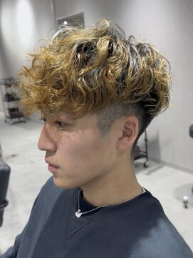 テクト バイアッシュ 吉祥寺店(Tect by Ash) スペインカールフリンジカットテーパーフェードスパイラルパーマ