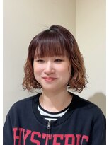 シアン 栄店(CYAN.)&nbsp;ブリーチ履歴にもこもこウェーブパーマ♪【栄/矢場町/大須】