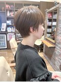 40代、丸みショート！