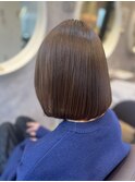 ツヤツヤボブストレート