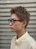 ビンゴ 高松店(BINGO)&nbsp;スパイキーショート×ミルクティーベージュ