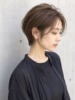 アイシー 関内(ICY)&nbsp;(ICY土屋)白髪ぼかしカラー×ショートボブ