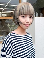 トゥコ(tuco)&nbsp;アンブレラカラー/インナーカラー/黒髪デザイン/ミニボブ/ボブ