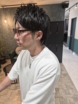 サン(Sun.)&nbsp;【黒髪束感ショート】大人メンズヘア