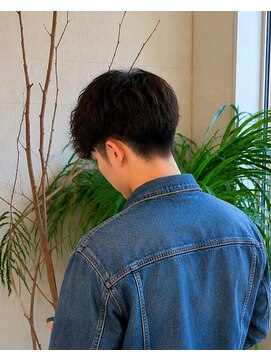 フゥカ 売市店(fuka) 青森 八戸 ゆるふわパーマ×マッシュ 20代 30代