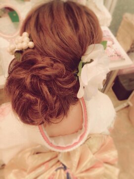 アチーブ 姫路店(Achieve) 【Achieve】ルーズなサイドアップ　Stylist　平石