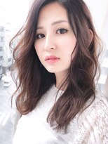 マックスビューティーギンザ(MAXBEAUTY GINZA)　 《MAXBEAUTY GINZA☆フェミニンウェーブセミロングヘア☆》