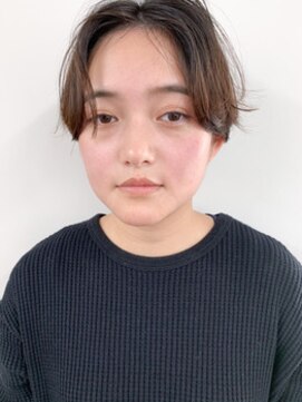 ヴェルダ 池袋店(verda) ナチュラルマニッシュショート×地毛風透明感黒髮