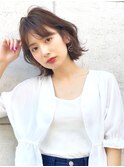 ミディアムアッシュブラウン/20代/30代/40代/ハイライト/小林