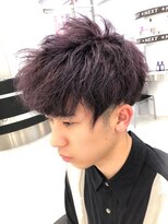 ネクスト 静岡店(NEXT)&nbsp;【NEXT shizuoka 竹田】プラムブラック×束感ショート