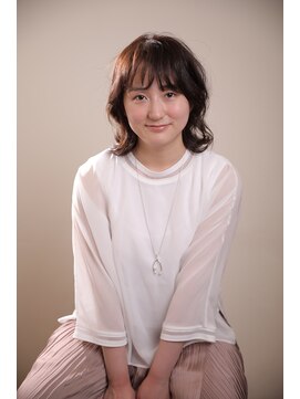 リンク ヘアーアンドメイク(Link hair&mke) そとハネ　レイヤーボブ