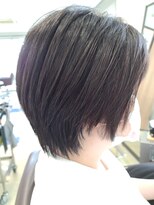 ヘアーメイク リル(HAIR MAKE Lir) 髪質改善酸性ストレート後のショートヘア