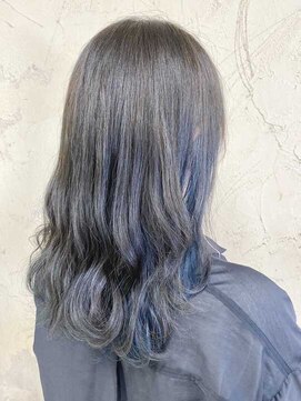 バルス(BLS) デザインインナーカラー・ビビッドブルー【藤枝/髪質改善】