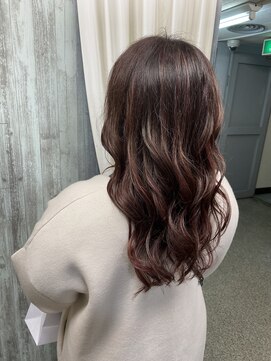 フレーム へアアンドトリートメント 天王寺北口店(FRAME) pink brown color