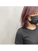 エヌ(N)&nbsp;コーラルピンク × くびれボブ