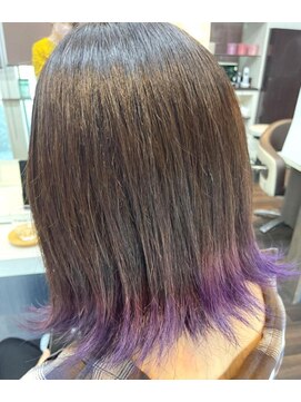 エノモト(ENOMOTO) 大人可愛いエンドカラー×外ハネボブ♪ペールパープル