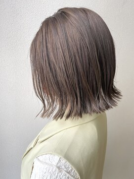 オウルヘアー(Owl hair) アッシュグレージュ/ブリーチなしダブルカラー