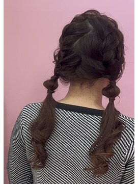 シーズン 大阪(SEASON) 【ヘアセット】ツインテール×コンサート