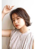 外はね丸みショート