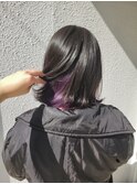 アクセントバイオレットインナーデザインカラー