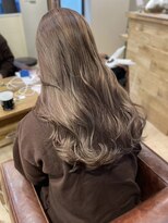 ソース ヘア アトリエ 京橋(Source hair atelier) 韓国風モカベージュ
