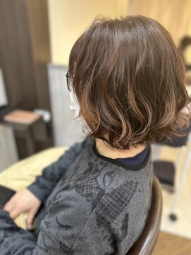 アプシー 三田駅前店(Apsee) オレンジブラウンカラー