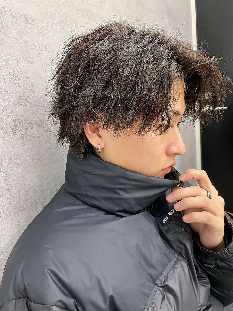 NEXT静岡NEO櫻田】アイロンで作る 波打ちセンターパートウルフ