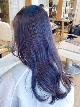 ネオリーブ チロル 横浜西口店(Neolive CiroL.) ブルーラベンダーカラー☆【seira】