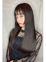 リークフー(Ree cu fuu)&nbsp;10代20代30代40代 前髪　ワンレンロングヘア　藤沢