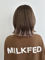 ヘアアンドメイク ムーア(Muuua)&nbsp;デザインカラー ホワイト系インナー