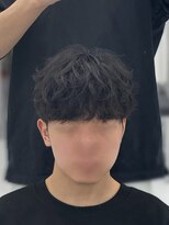 メンズヘアセンス 渋谷(MEN'S HAIR SENSE) シャドウパーマ/韓国マッシュ/刈り上げ/韓国ヘア/カルマ/渋谷