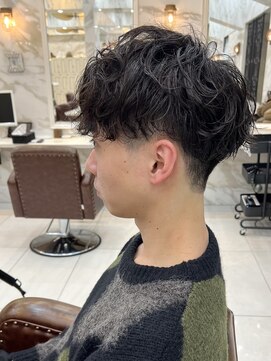 ティンク 関内(Tink) ゆるめパーマでスタイリング簡単(^O^)