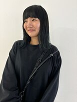 エンドリンク(endlink)&nbsp;ブラック×ネイビーデザインカラーロブ