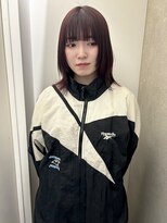 ゼスト パーク(ZEST PARK)&nbsp;ウルフカット ボルドーカラー 酸性ストレート 吉祥寺《宮坂》