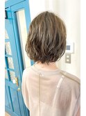 【パーマ】おしゃれボブデジタルパーマデザイン