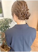 お呼ばれヘアセット