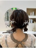 結婚式お呼ばれツインアレンジ ☆