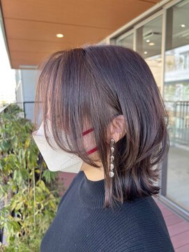 ジーナ 船橋(Zina) 髪質改善*マチルダボブアッシュカラー*美髪【Zina船橋】