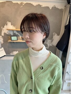 エイチヘア(h hair) 【hhair 四条大宮】マッシュショート