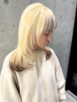 クーナバイトマト 横浜(Cuna by TOMTO)&nbsp;【MISATO】ウルフカット_デザインカラー