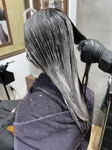 美しく保湿するカラーリング＋高濃度水素パウダー