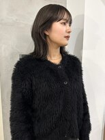 ミュー(miμ)&nbsp;ダブルカラーでつくる、暗色くすみカラー