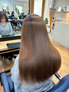 コミレ(COMILE) ロング縮毛矯正/髪質改善 酸性ストレート 髪質改善ストレート