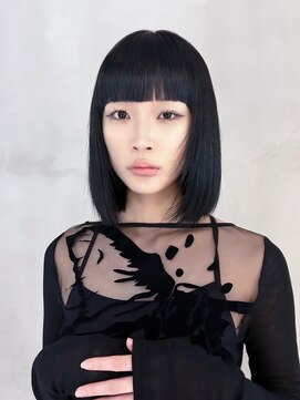 アルバム 銀座(ALBUM GINZA) モードストレートボブ_F0562