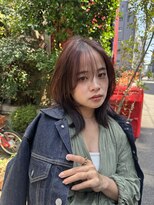 レックスヘアーインターナショナル(ReX HAIR INTERNATIONAL)&nbsp;【中野倫大朗】ミディアムレイヤー/くびれヘア