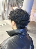 【メリハリ】緩く締るメンズパーマ