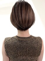 ゴカン バイ ジル ブラン 名古屋(Gokan by JIL BLAN)&nbsp;ハイライトバレイヤージュダブルカラーショートカット30代40代