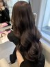 【メンテナンス】前髪カット+ケラチントリートメント+コテ巻き*
