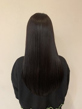 ナチュラルレイヤー×30代髪質改善