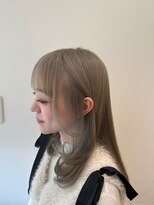 ゼル ビッグアイ(ZELE)&nbsp;ミルクティーベージュ